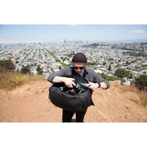 Peak Design Medium Travel Camera Cube - Waterproof & Durable DSLR/SLR/Mirrorless Camera Bag for Photographers - Perfect for Air Travel, Hiking & Outdoor Adventures