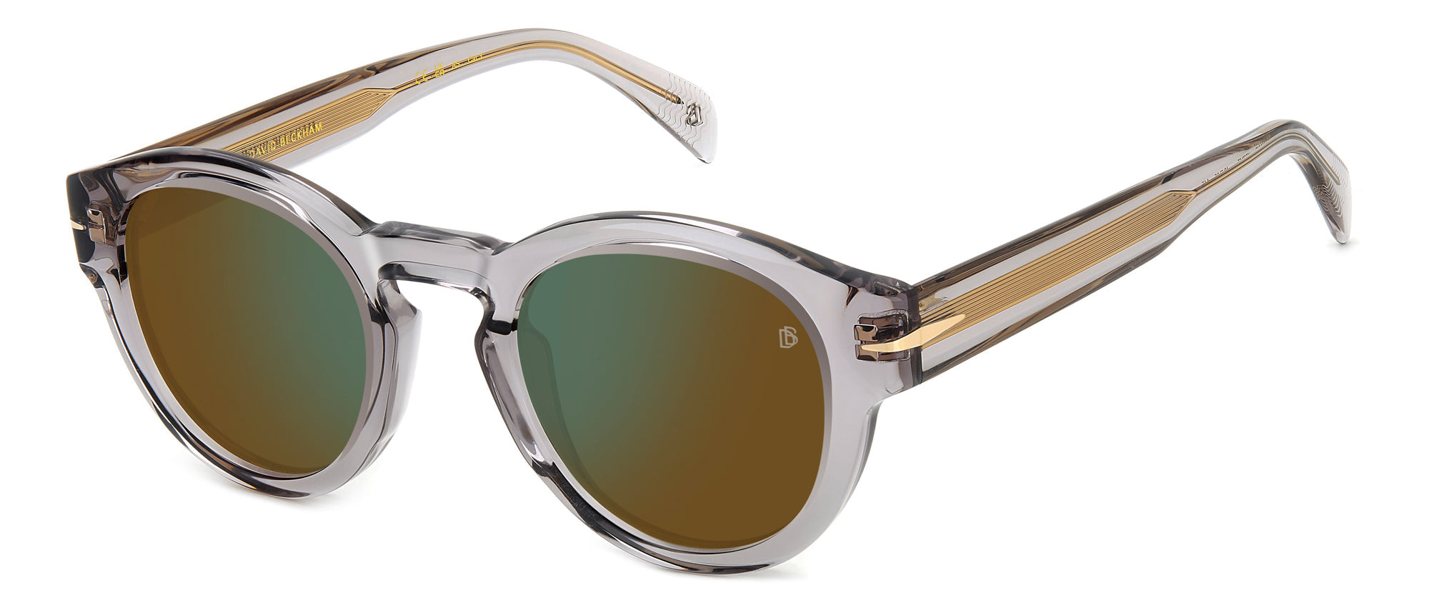 David Beckham DB7110/S Sunglasses - Polarized Aviator Style for Men & Women - UV Protection for Outdoor Sports & Driving