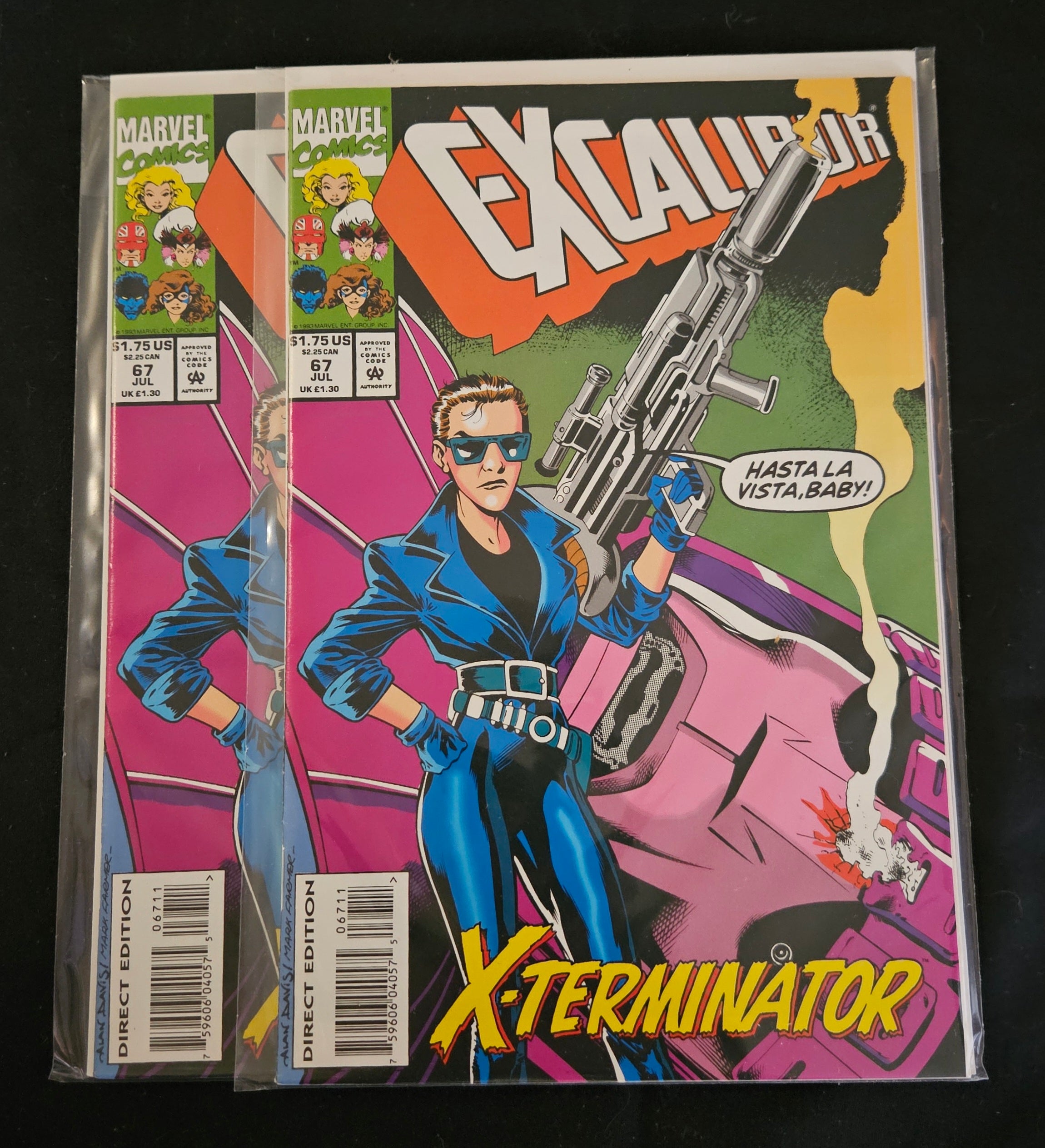 Excalibur #67 Marvel Comic Book (Oct 1993) - Colin the Barbarian Issue | Near Mint Condition | Collectible Superhero Comics | Perfect for Marvel Fans & Comic Collectors