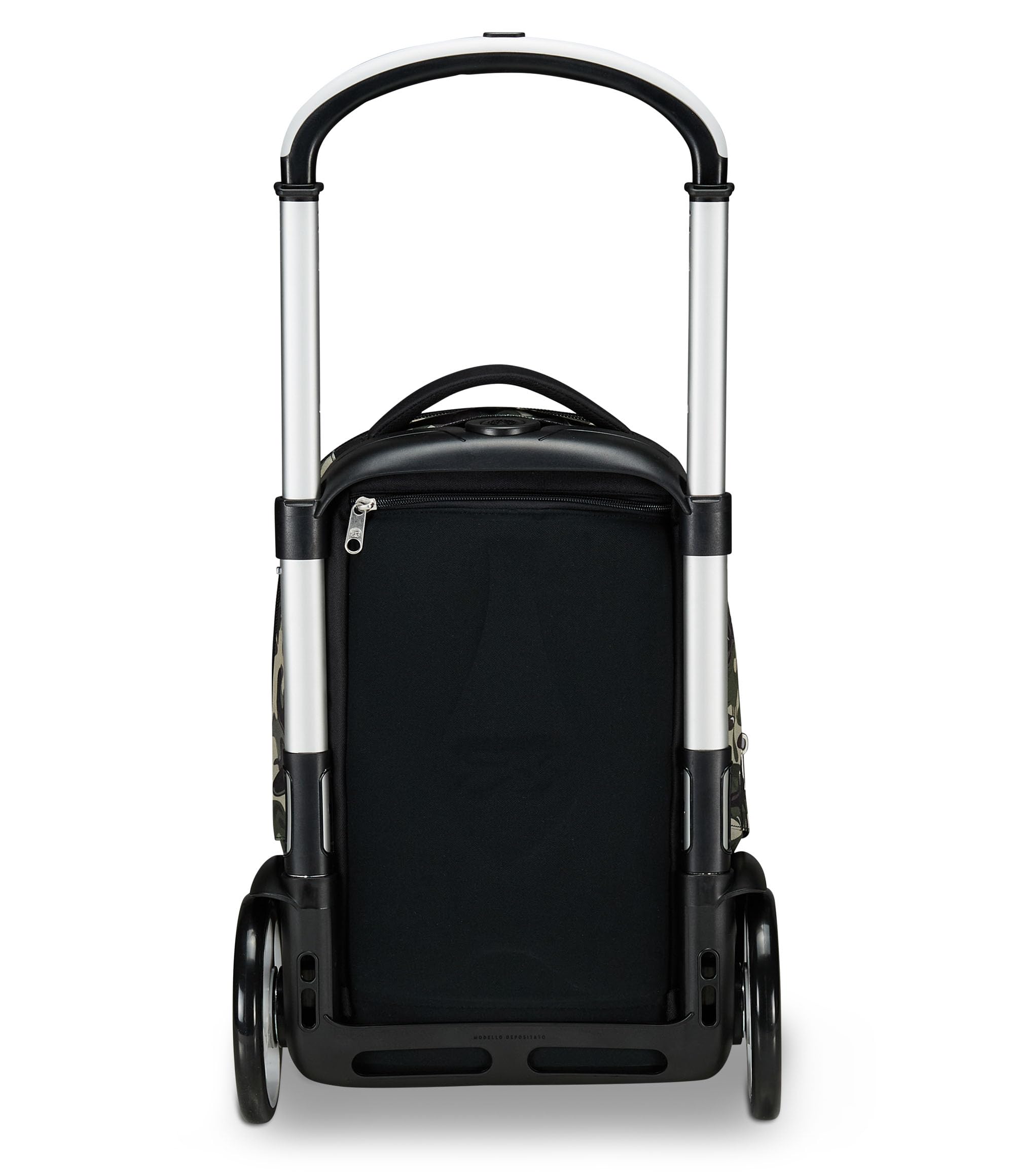 Seven Trolley School Backpack with Maxi Wheels - Detachable 3-in-1 Travel Trolley & Crossover System - Green Lightventure Backpack for Boys & Kids - Perfect for School, Travel & Daily Commute