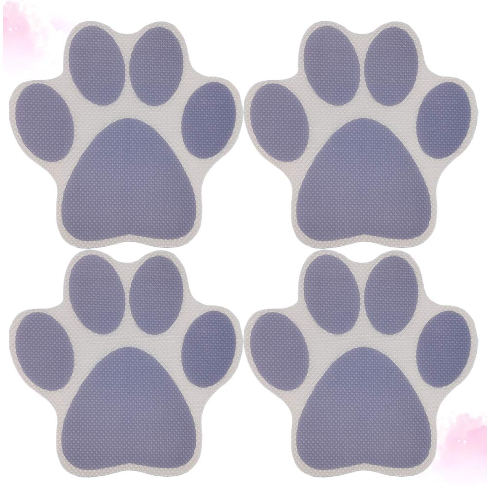 4-Pack Waterproof Bathtub Stickers for Kids - Non-Slip Adhesive Decals for Bath, Floor & Tiles - Skin-Friendly, Safe & Fun Bath Time Decorations - Perfect for Toddler Playtime & Nursery Bathroom Decor