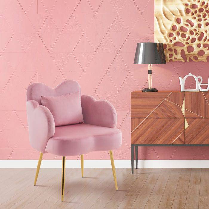 Professional Cotton Candy Manicure Chair for Salon & Spa - Ergonomic Nail Salon Stool with Adjustable Height - Perfect for Pedicures, Manicures, and Beauty Treatments