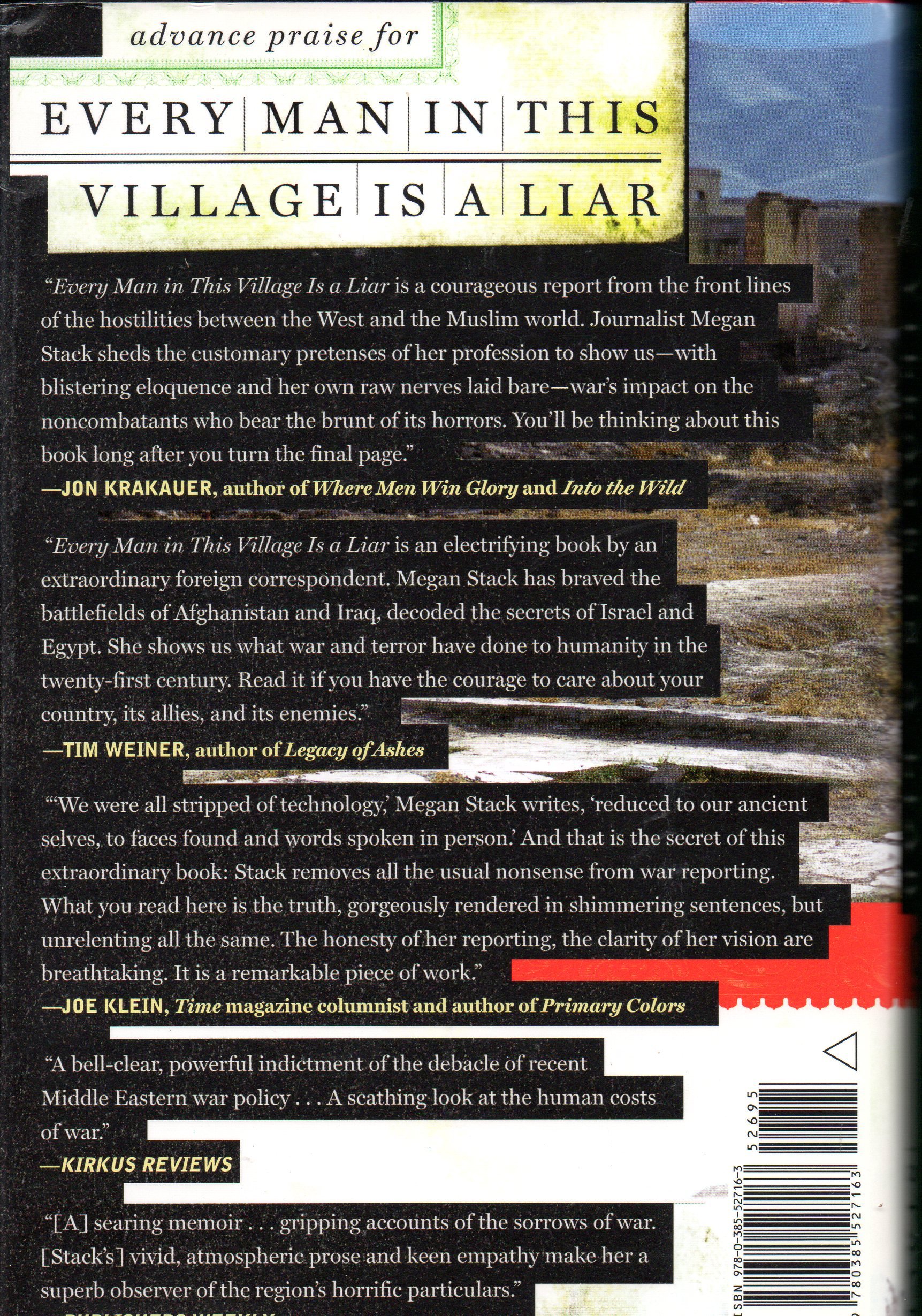 Every Man in This Village is a Liar: A Memoir of War and Deception - Perfect for History Buffs & Political Science Students