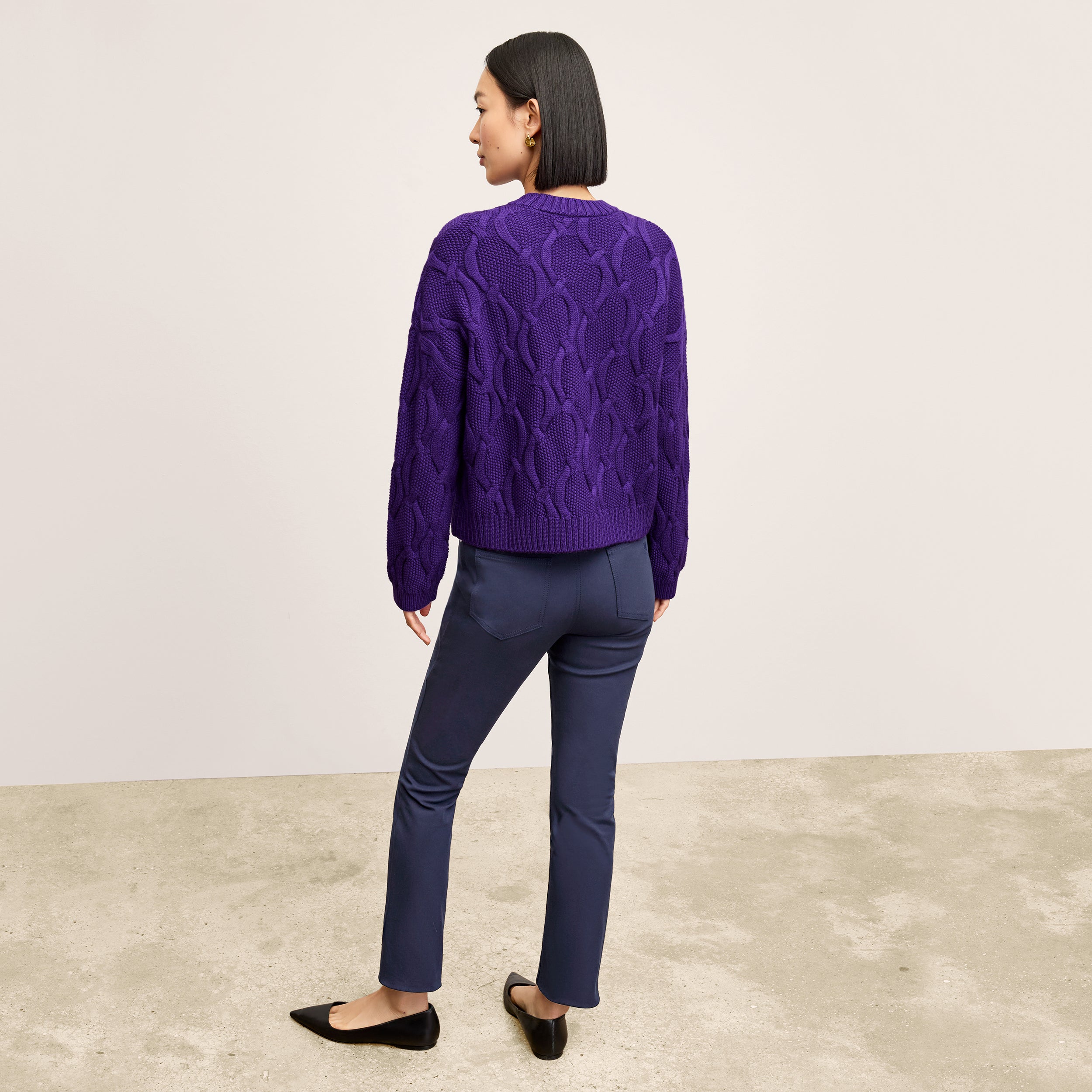 Roma Jean Eco-Friendly Better Than Denim Jeans - Dark Navy Blue for Women | Sustainable Fashion for Casual Wear & Everyday Outfits