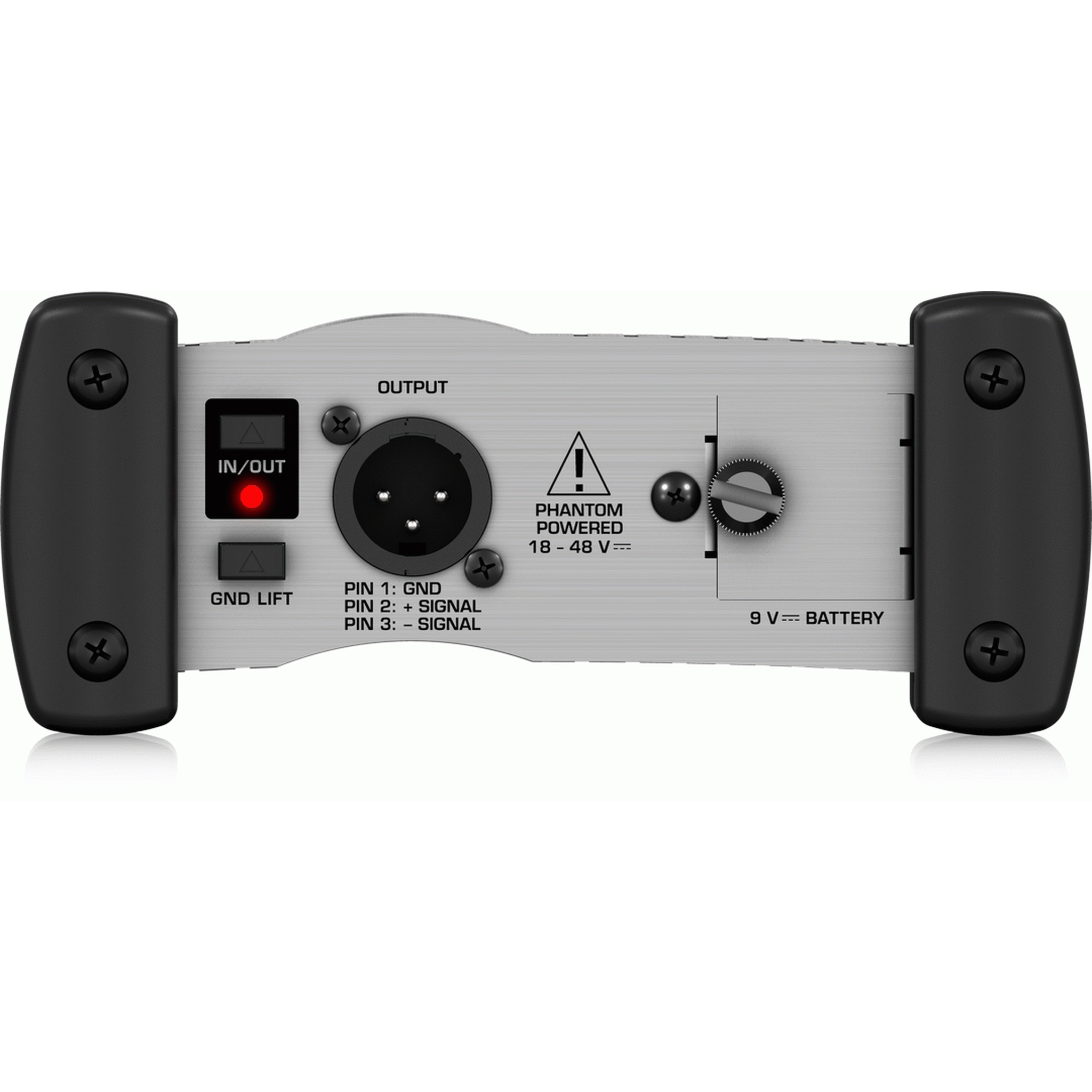 Behringer Ultra DI DI100 Passive Direct Box - Professional Audio Interface for Guitar, Bass & Keyboards | Perfect for Live Performances, Studio Recording & Podcasting