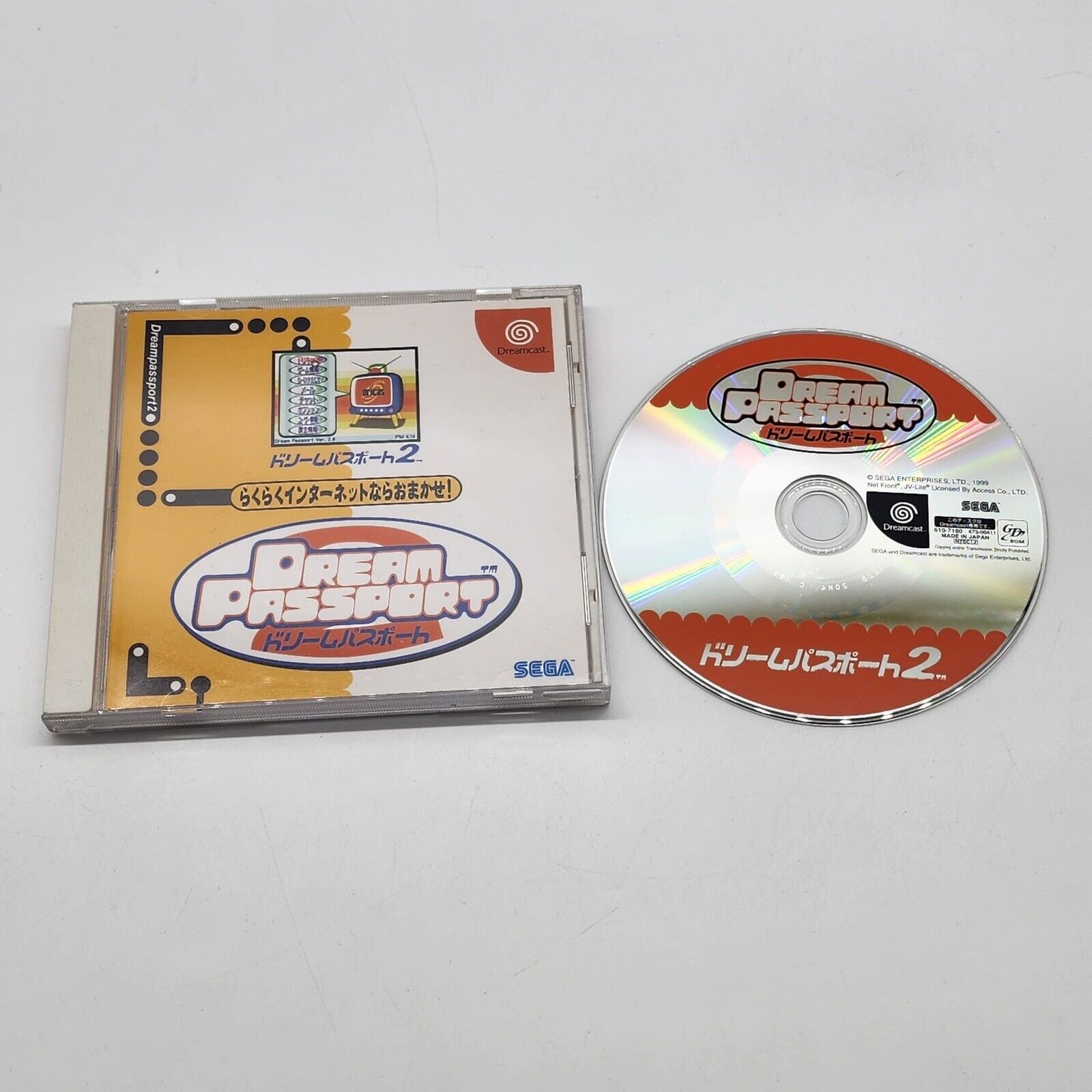 Dream Passport 2 - SEGA Dreamcast Video Game for Retro Gaming Enthusiasts - Perfect for Collectors and Classic Gaming Nights