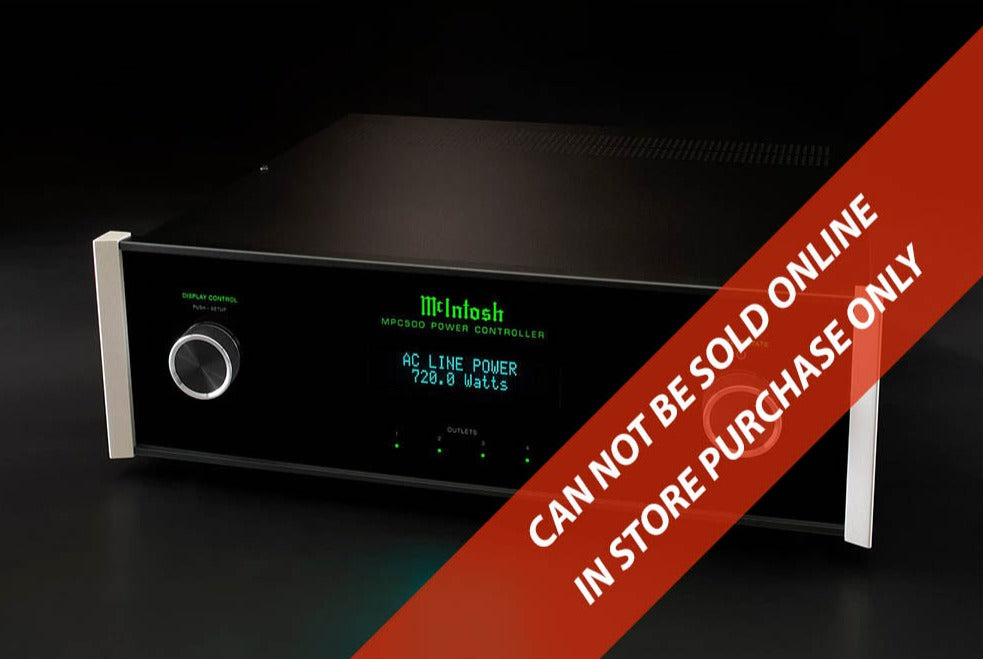 McIntosh MPC500 Power Controller - Premium Audio Power Management for Home Theater & Hi-Fi Systems - Perfect for Audiophiles & Home Entertainment Setups