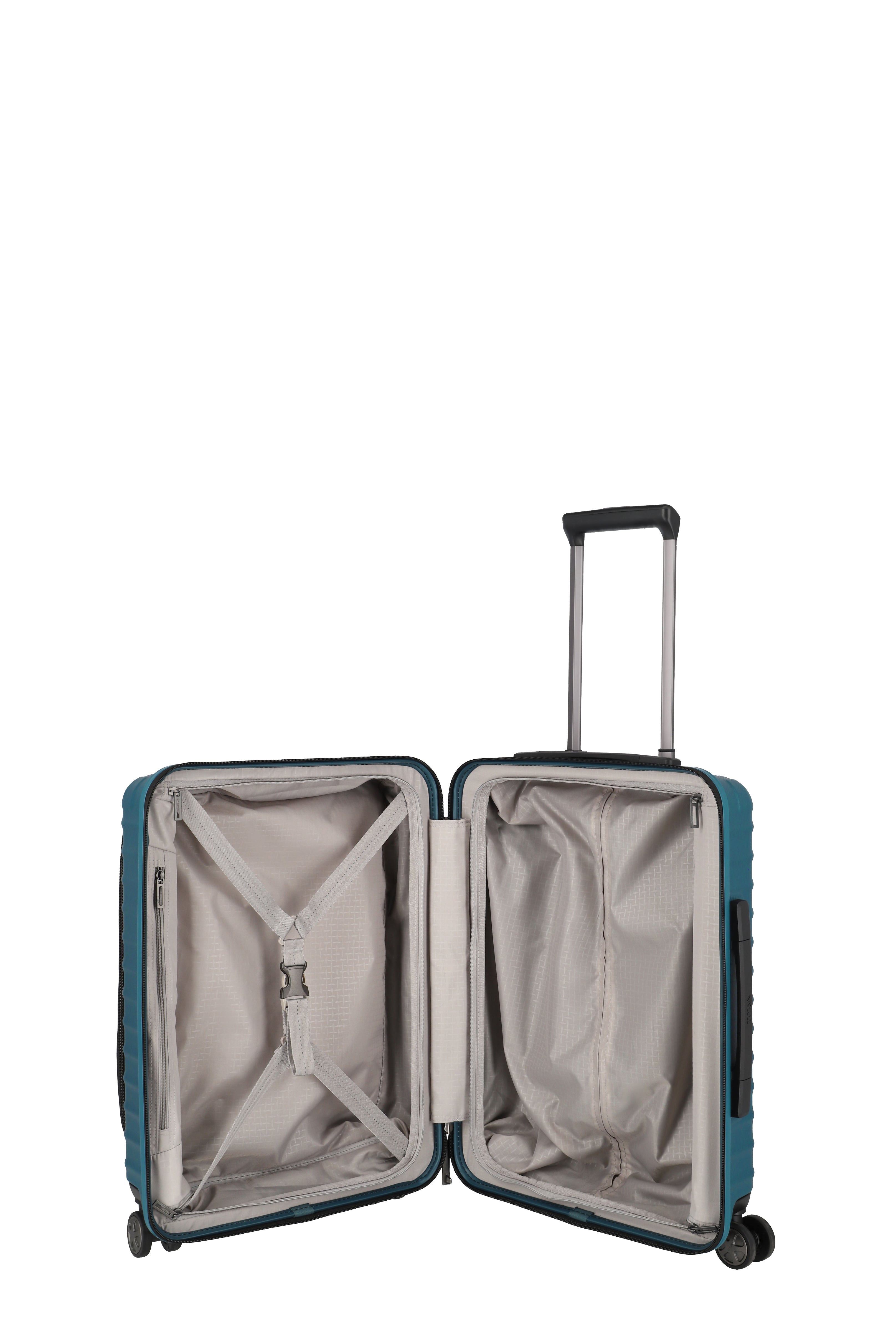 Titan LITRON Trolley S Carry On Luggage with Front Pocket - Lightweight Expandable Suitcase for Business Travel & Weekend Getaways