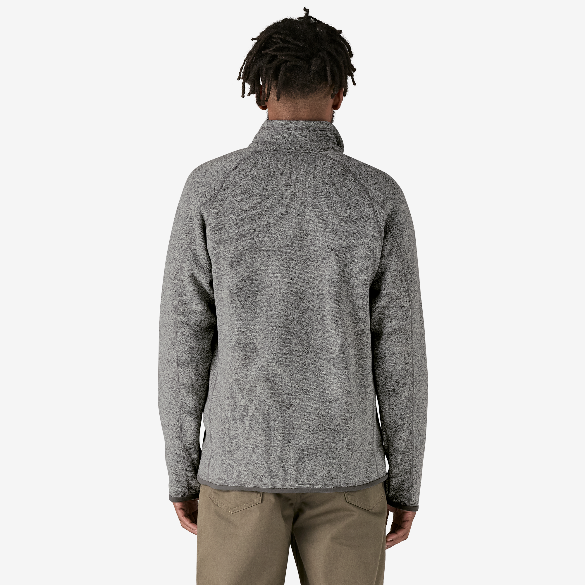 Men's Better Sweater® 1/4 Zip Fleece Jacket - Lightweight Warm Pullover for Outdoor Hiking & Casual Wear