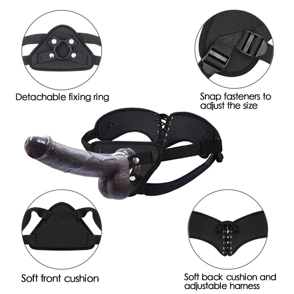 Realistic Strap-On Dildo 7.6