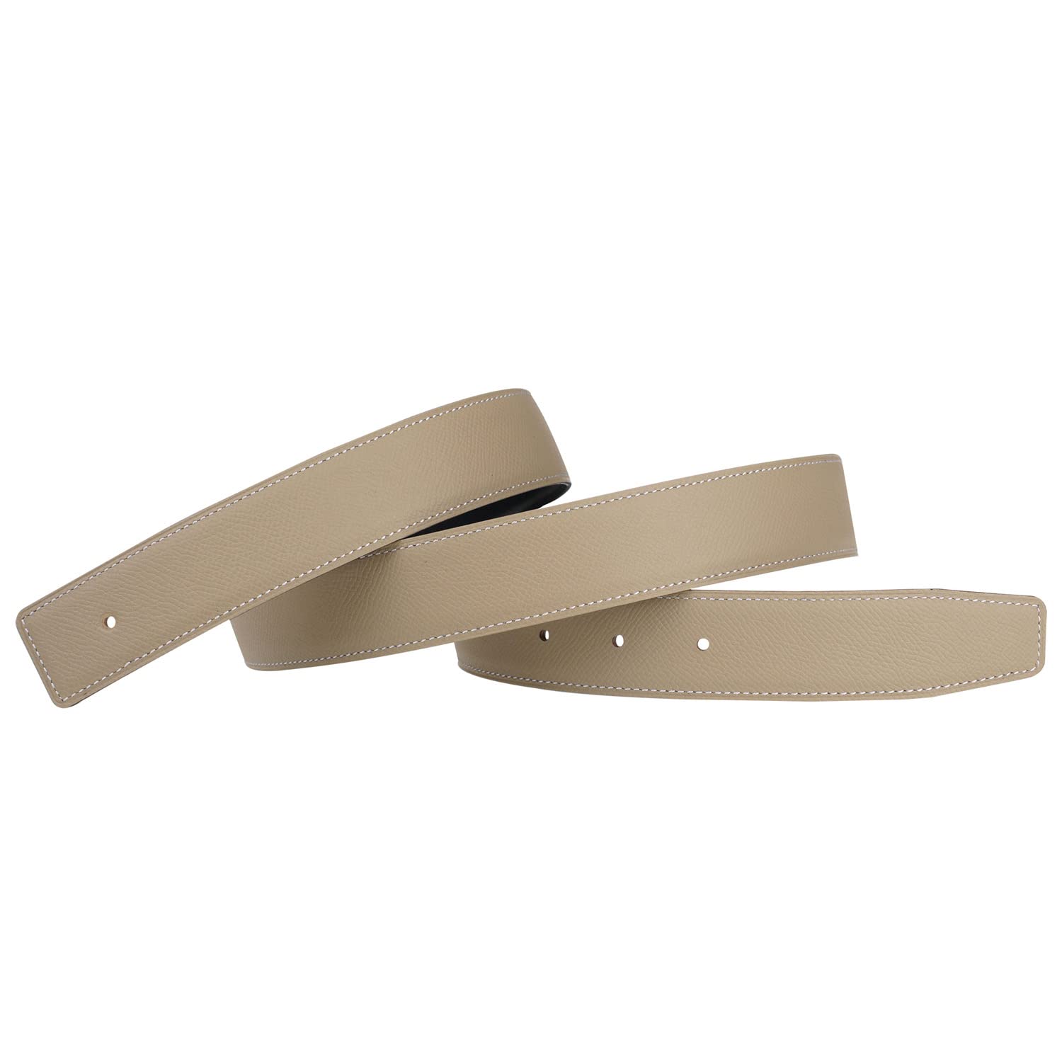 Premium Full Grain Cow Leather Belt Strap - 32mm Wide, No Buckle, Durable Replacement for Men & Women | Ideal for Casual, Business & Formal Wear