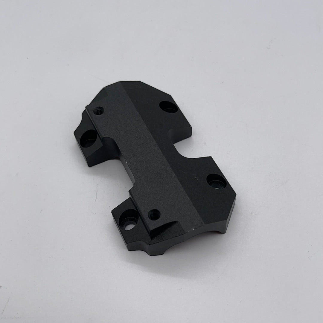 Phantom Handlebar Clamp Cover - Durable Motorcycle Accessory for Harley, Honda, Yamaha - Perfect for Bike Protection & Customization