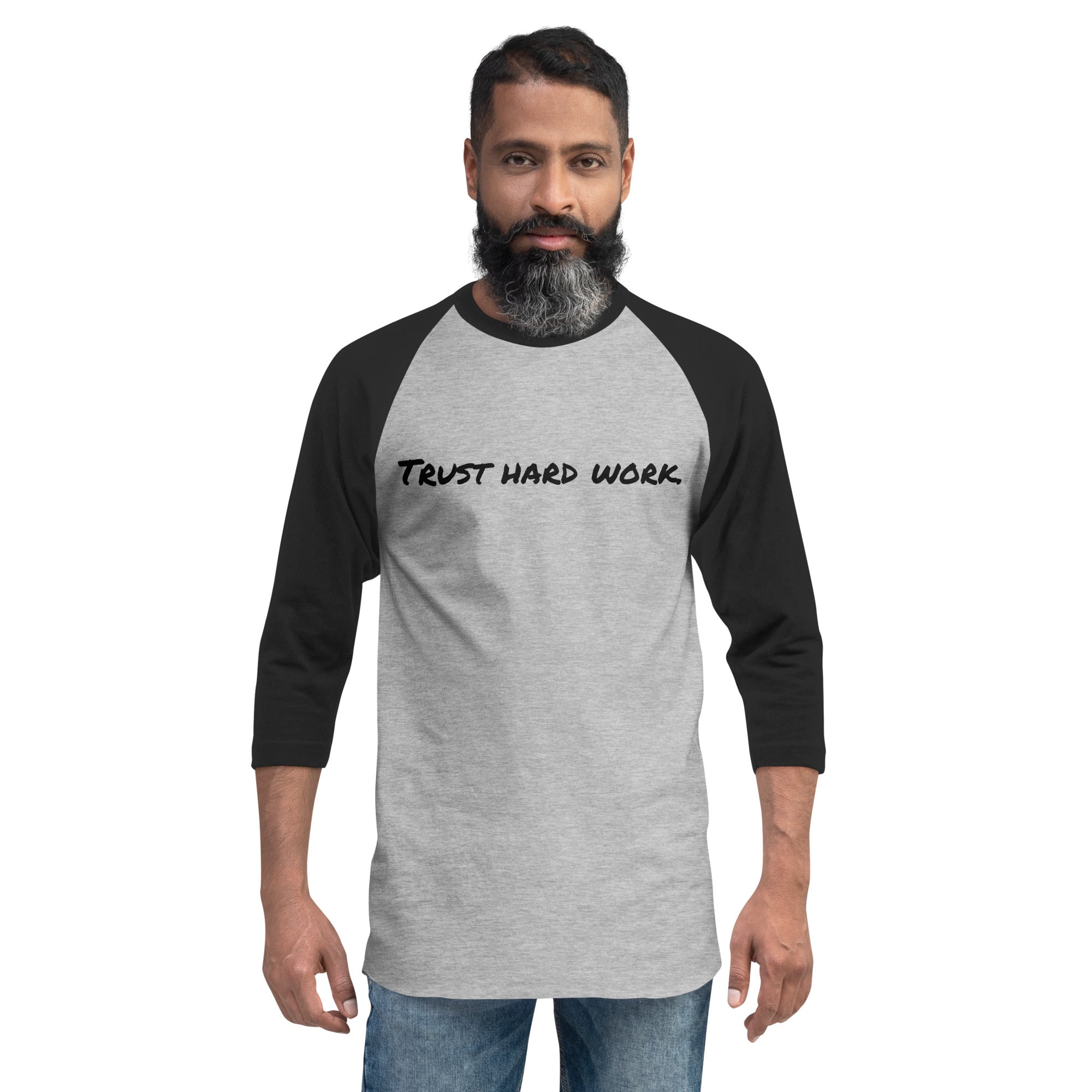 FRCS 3/4 Sleeve Raglan Shirt for Men & Women | Comfortable Baseball Tee for Casual Wear, Workout & Everyday Outfits