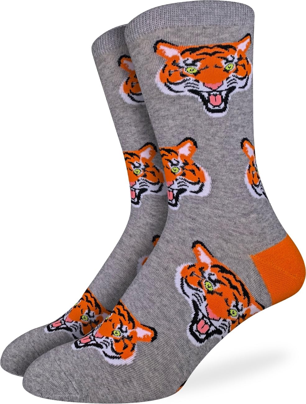 Good Luck Sock Men's Cat Socks - Fun Novelty Crew Socks for Adults | Perfect Gift for Cat Lovers & Unique Fashion Statement