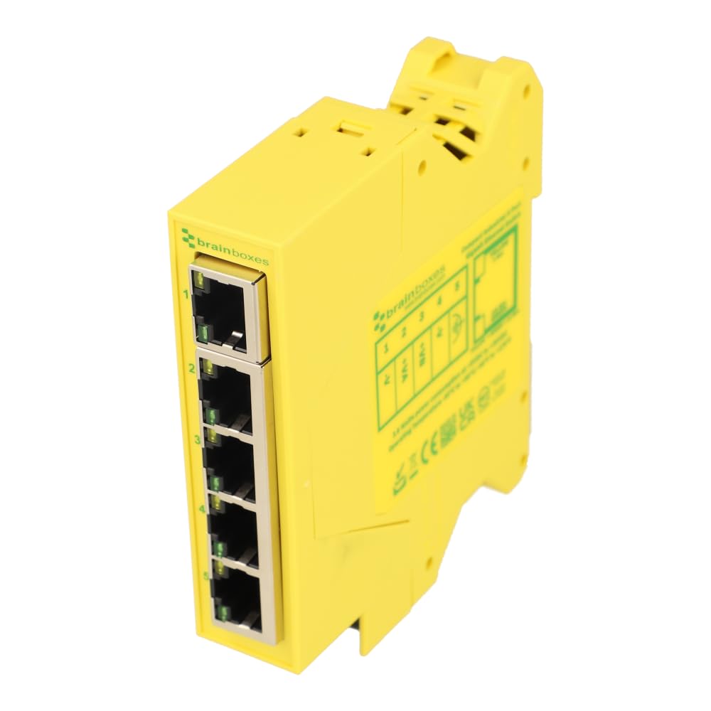 5 Port Gigabit Ethernet Switch - High-Speed Compact Network Hub for Home & Office Use