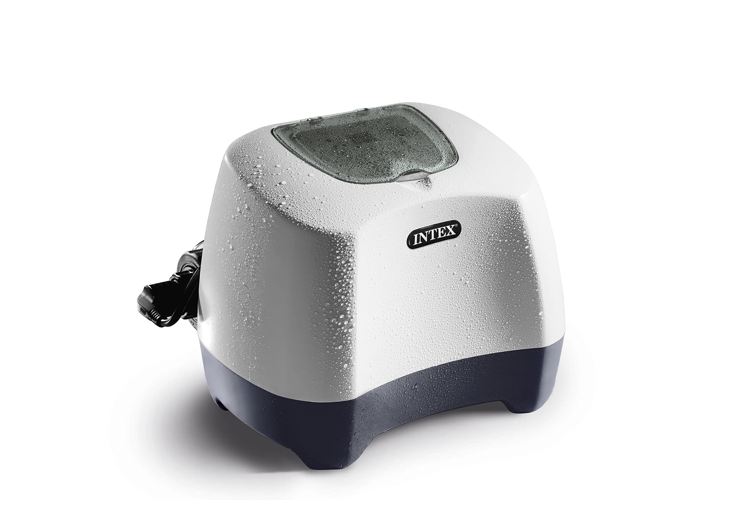 INTEX 26665EG QZ1100 Krystal Clear Saltwater System for Above Ground Pools up to 15000 Gallons - Easy Saltwater Chlorination for Clean & Safe Swimming | Perfect for Backyard, Family, and Summer Pool Maintenance