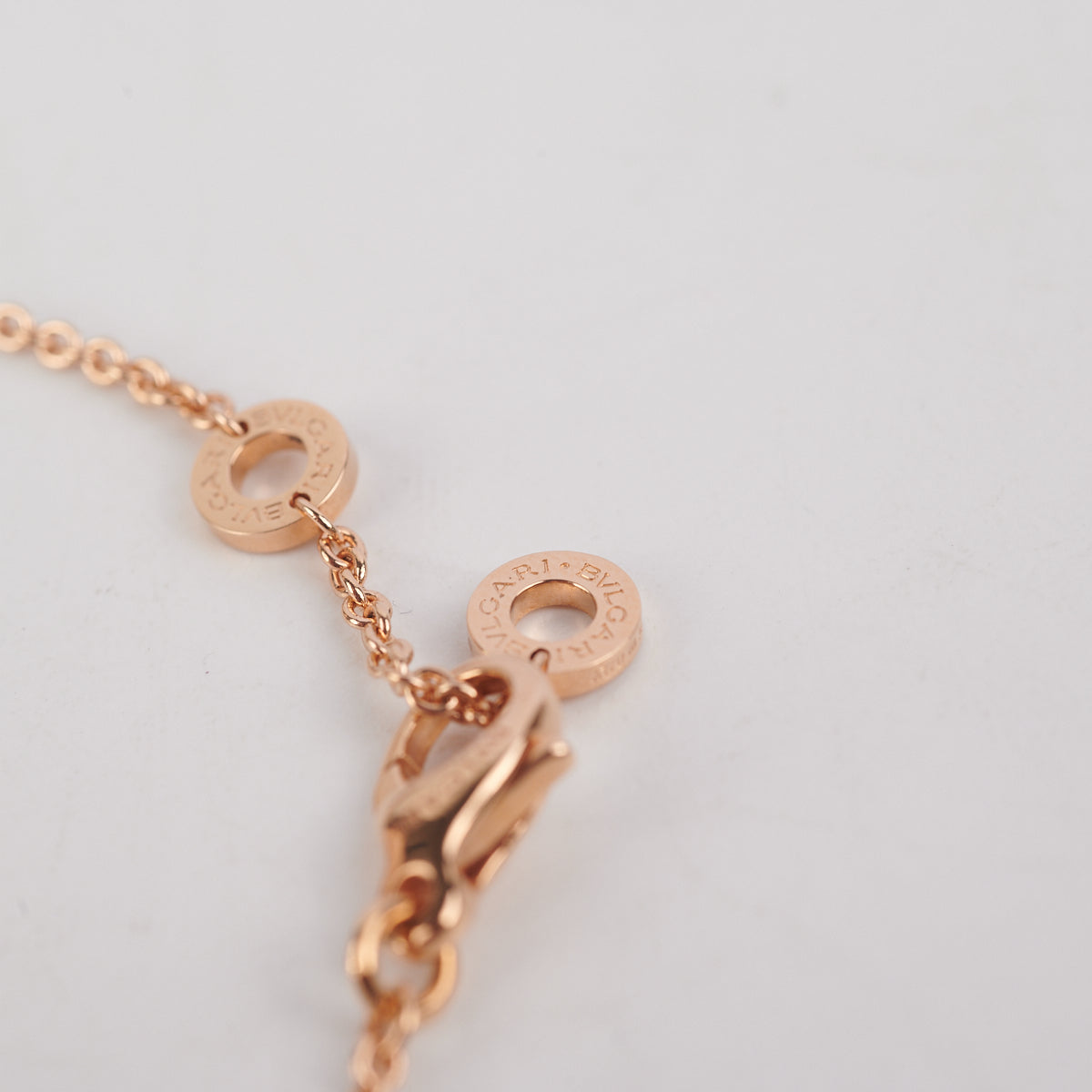 Bvlgari Diamond Necklace 18k Rose Gold - Luxury Jewelry for Women, Elegant Gift for Anniversary, Wedding & Special Occasions