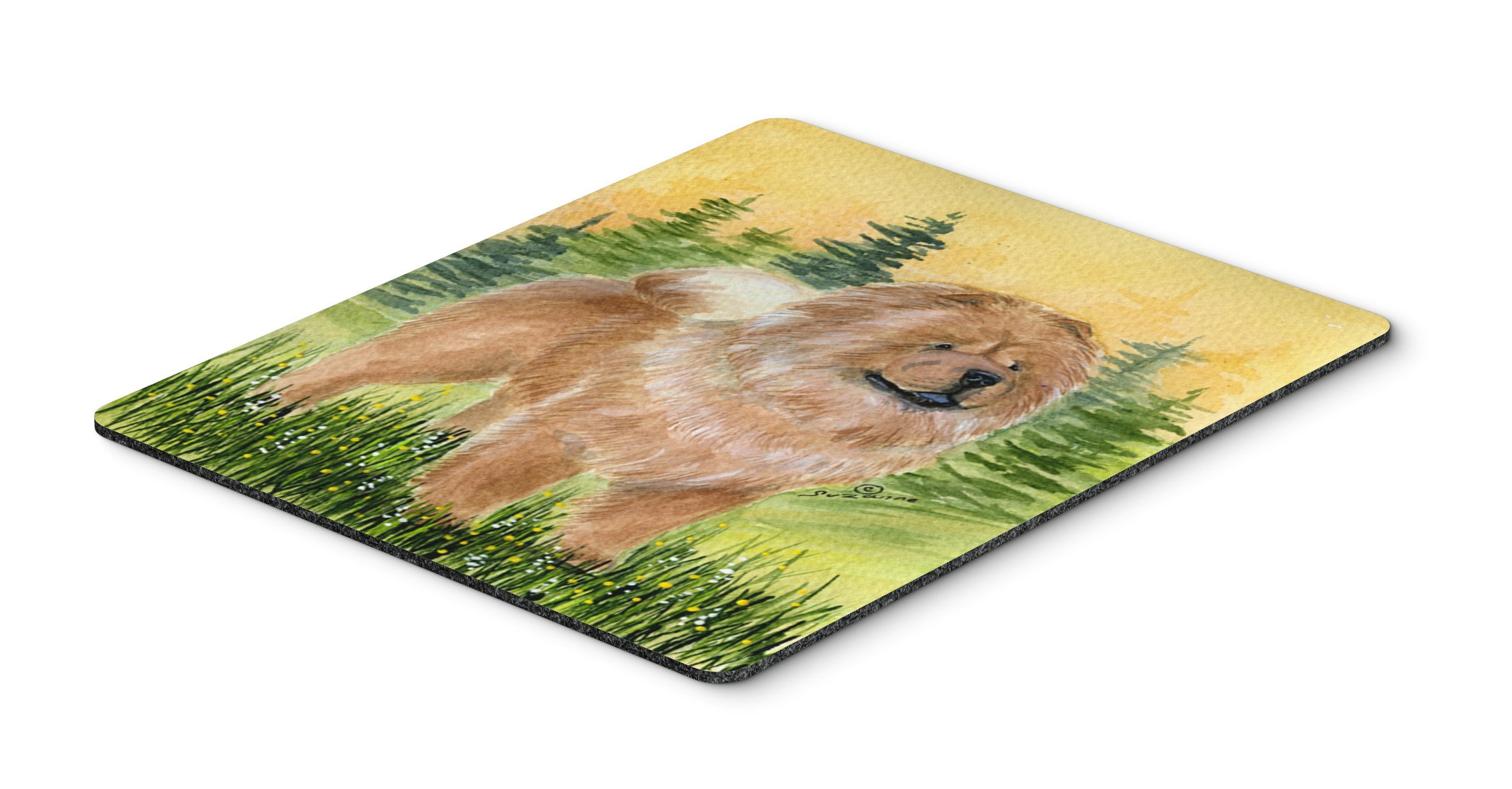 Chow Chow Mouse Pad - Large Washable Non-Slip Desk Mat for Computer, Laptop & Office Use | Hot Pad & Trivet for Home Kitchen | Cute Dog-Themed Gaming Mousepad for Work & Play