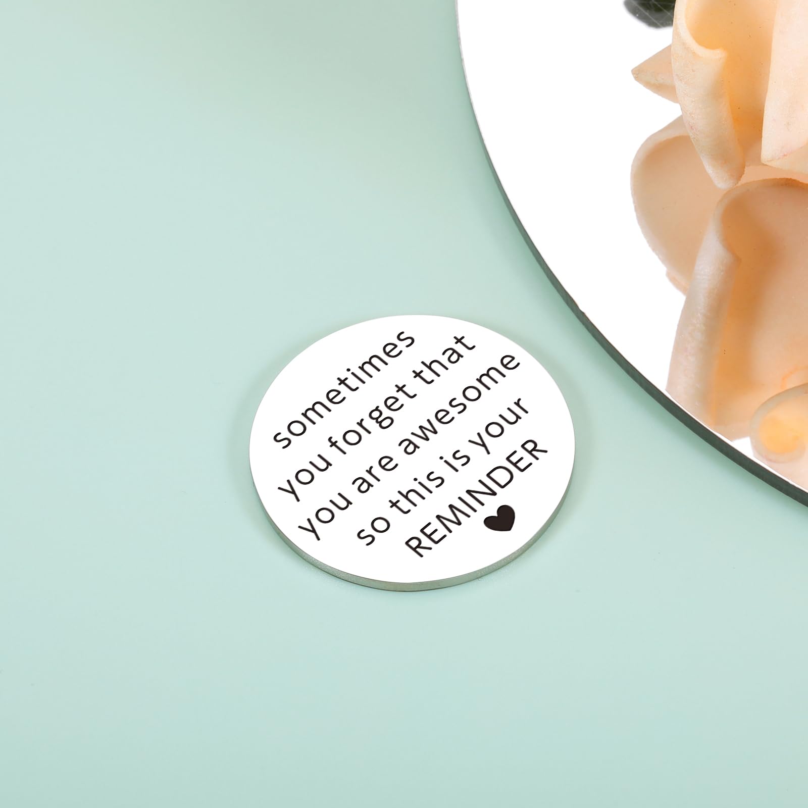 Cheer Up Gift for Women & Men - Pocket Hug Token, Stress Relief & Get Well Soon Present - Easter Basket Stuffers for Adults & Teens - Sentimental Gifts for Son, Daughter & Cancer Care - Perfect for Holidays, Recovery & Emotional Support