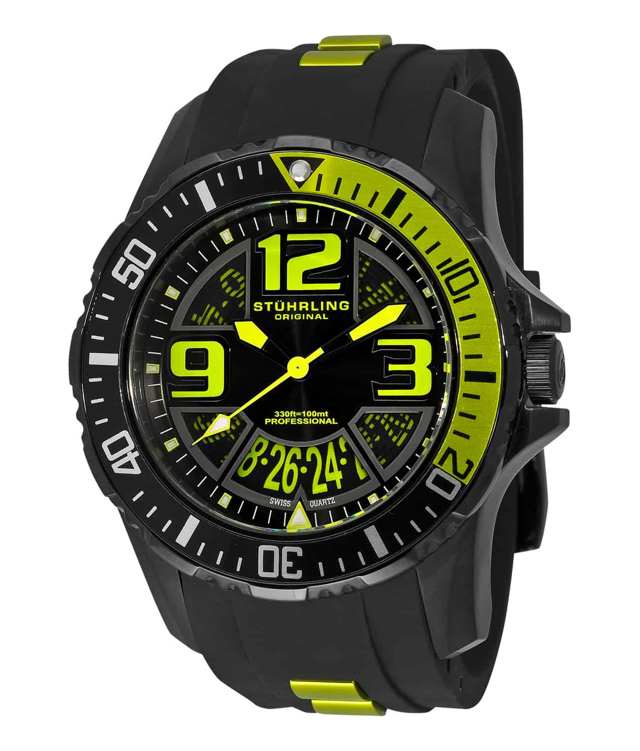 Enterprise EX 2 1528 53mm Professional Diving Watch - Waterproof Luxury Dive Watch for Men, Scuba Diving & Water Sports