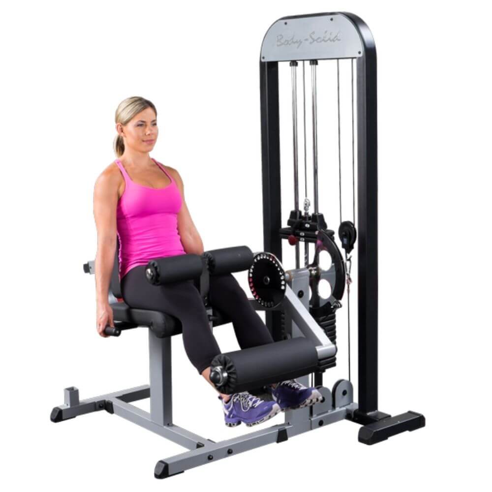 Body Solid Pro Select Leg Extension & Curl Machine - Home Gym Strength Training Equipment for Leg Workouts | Perfect for Home Fitness & Muscle Building