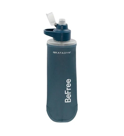 BeFree Water Filter Bottle 0.5L - Portable Gravity Water Purifier for Hiking, Camping & Travel - BPA Free Outdoor Water Filtration System