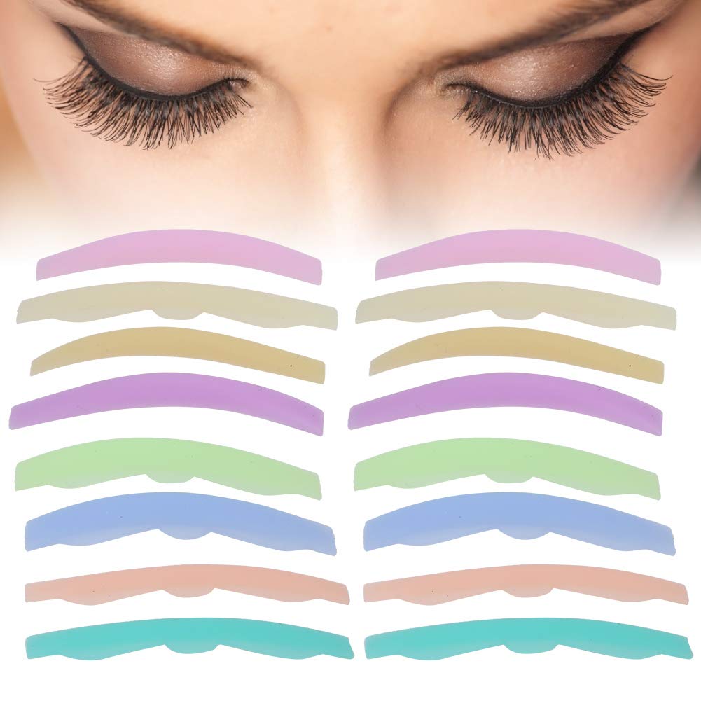 Professional Silicone Eyelash Perming Pads & Curler Rods - Lash Lift Shield Tool for Women & Men - Perfect for Salon, Home Use & DIY Eyelash Styling
