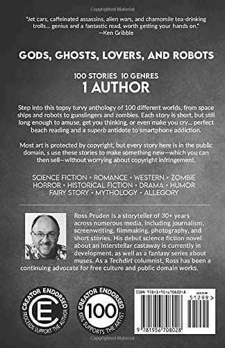 Gods, Ghosts, Lovers & Robots: 100+ Public Domain Short Stories for Reuse, Remix & Resale - Perfect for Writers, Publishers & Content Creators