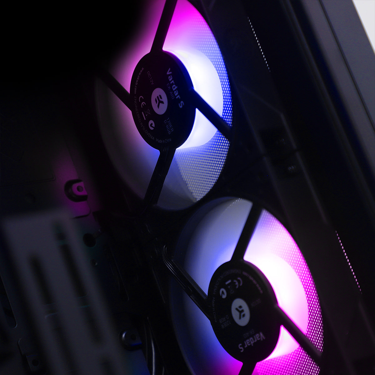 Agility RX 7600 Ryzen 5 7600 Gaming Desktop Computer - High Performance PC for 1080p Gaming, Streaming & Content Creation
