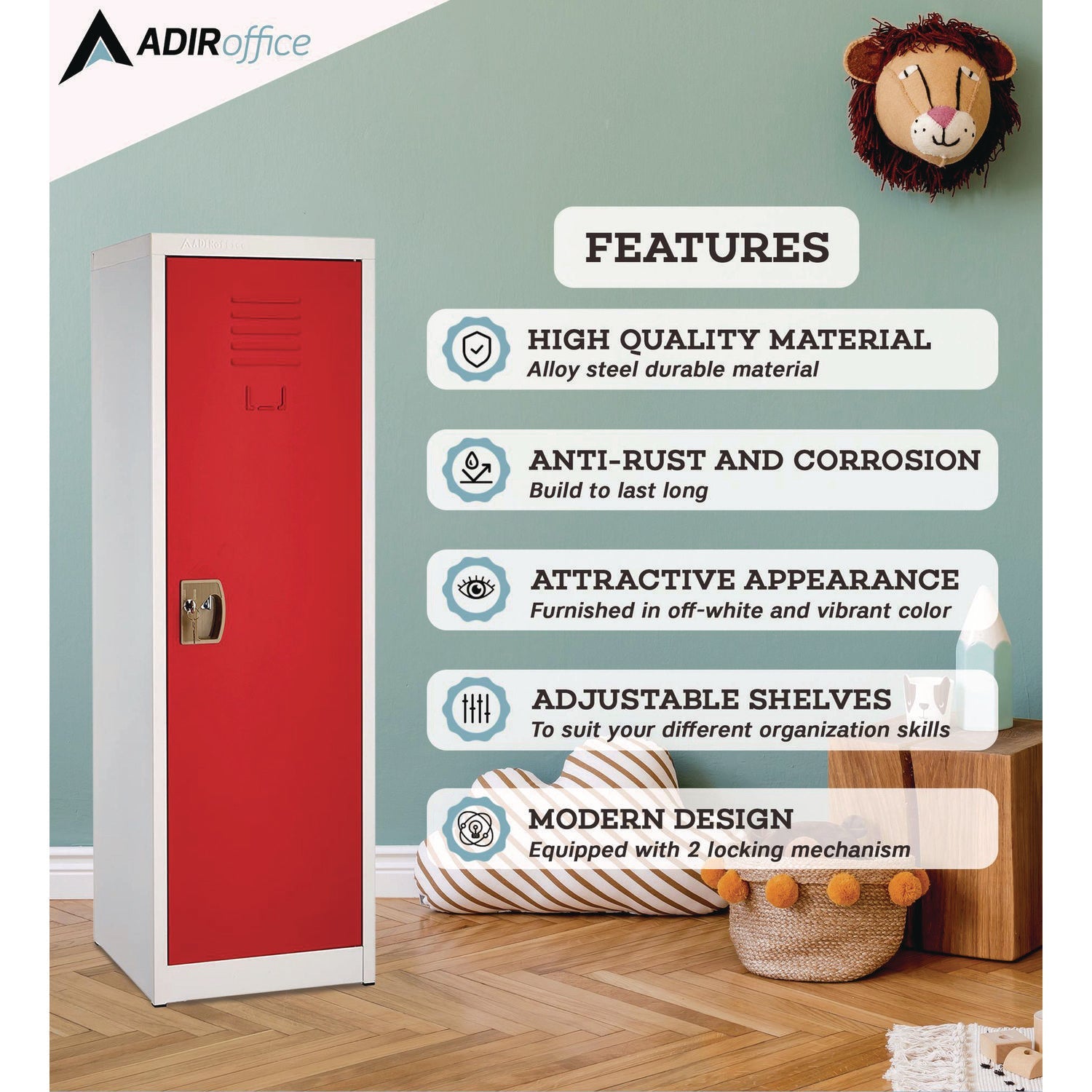 Steel Storage Locker with 1 Compartment - 15