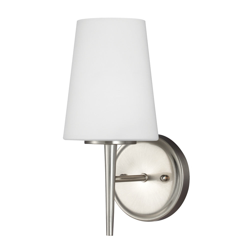 Driscoll LED Bathroom Light Fixture - Waterproof Vanity Light for Bathroom, Bedroom, and Hallway - Modern Sconce Lighting with Energy Saving Bulbs (White) - Perfect for Home, Hotel, and Spa Decor