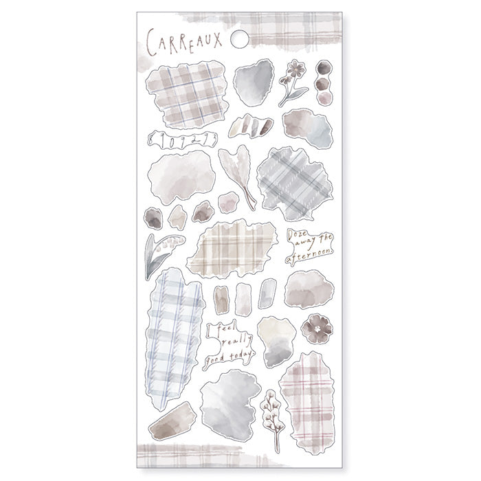 Gray Peel and Stick Tile Stickers - Self-Adhesive Wall & Floor Decals for Kitchen, Bathroom, Backsplash - Easy DIY Home Decor Upgrade
