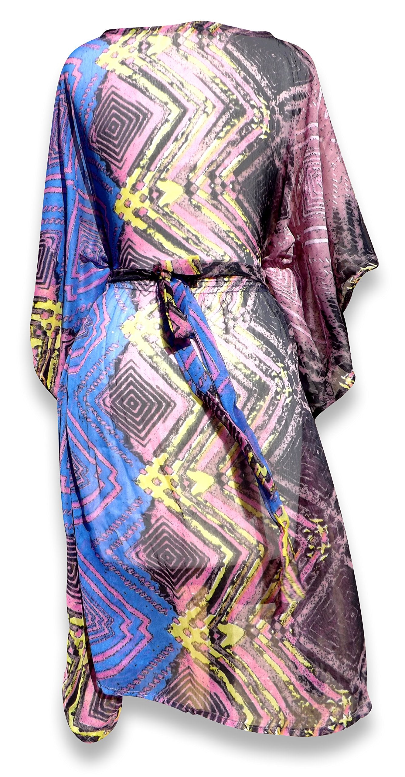 Women's Summer Tunic Tops - Flowy Caftan Cover Up Dress for Beach, Vacation & Casual Wear | Lightweight Loose Fit Shirt Dress for Women