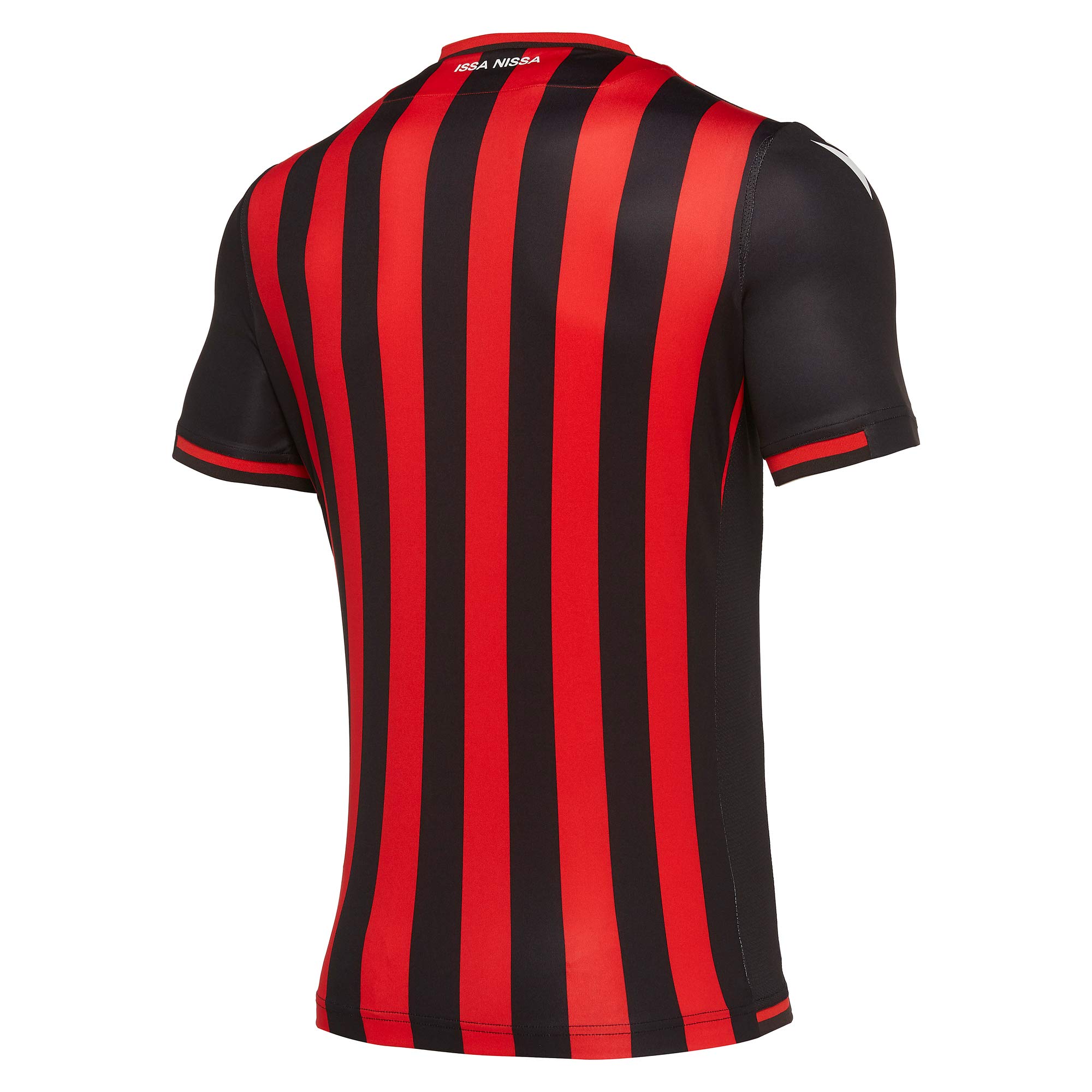 OGC Nice Macron Home Football Jersey 2019-2020 - Small Size | Authentic French Ligue 1 Soccer Shirt for Fans & Players