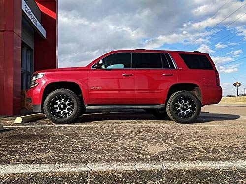 Mayhem Warrior 8015 Black Wheel with Machined Face - 18x9 Inches, 8x180mm Bolt Pattern - Perfect for Off-Road Trucks & SUVs