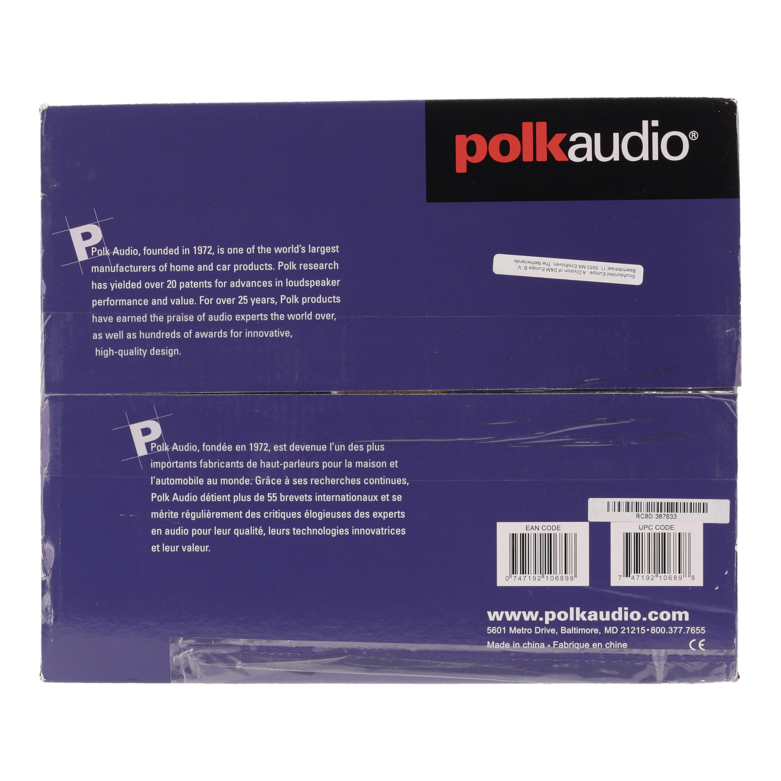 Polk Audio RC80i 2-Way Premium 8-Inch In-Ceiling Speakers (Pair) - High Performance, Moisture-Resistant for Bathroom, Kitchen & Outdoor Use - Perfect for Home Theater & Whole House Audio (White, Paintable Grille)