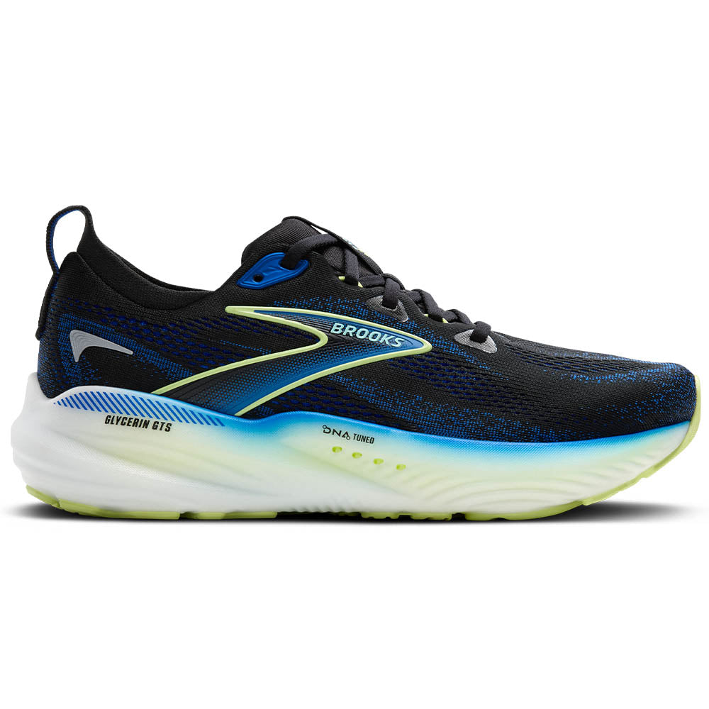 Brooks Glycerin GTS 22 Running Shoes for Men - Premium Cushioned Support for Road Running, Jogging & Training - Lightweight Stability Sneakers for Marathon & Everyday Workouts