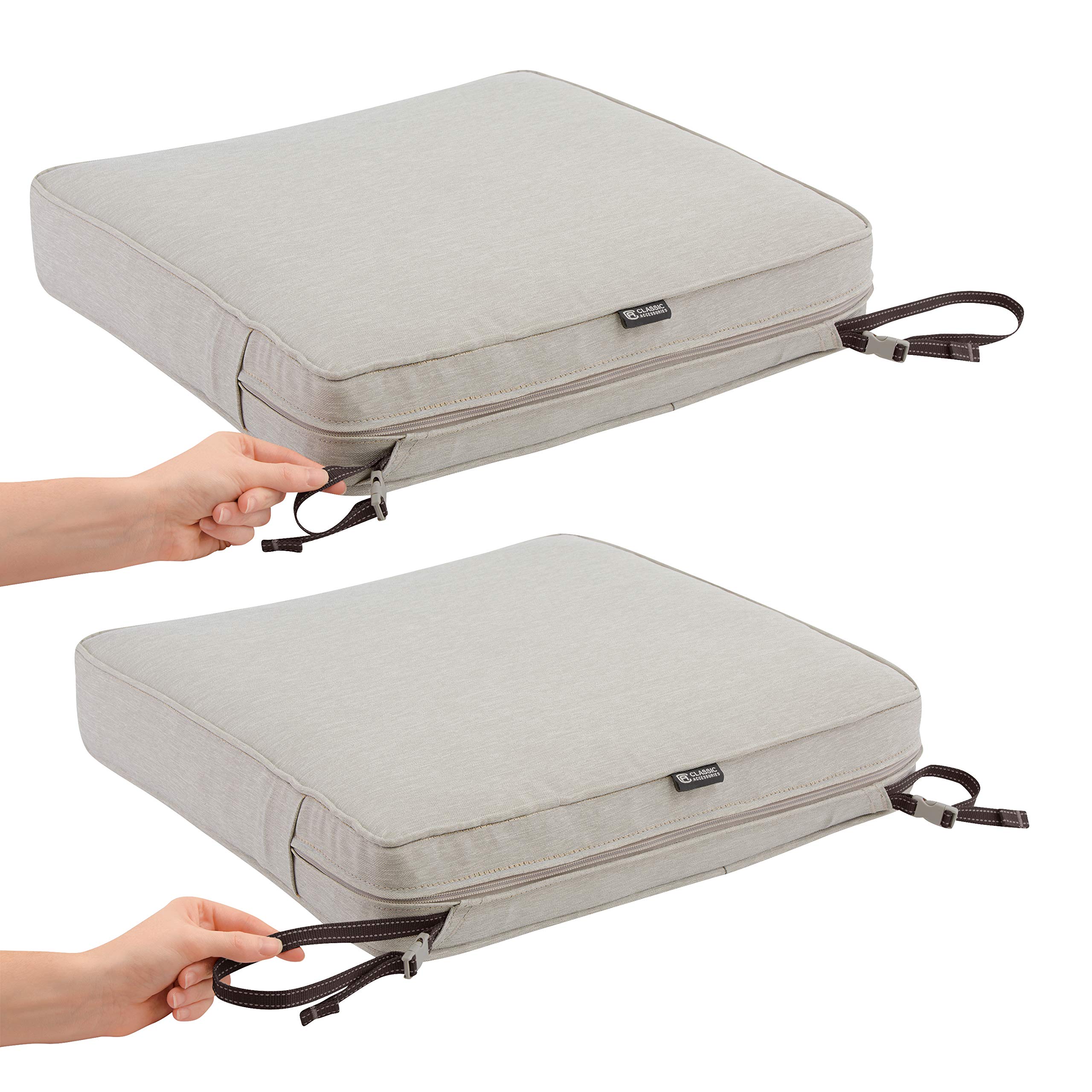Classic Accessories Montlake FadeSafe Patio Seat & Back Cushion Set - 23