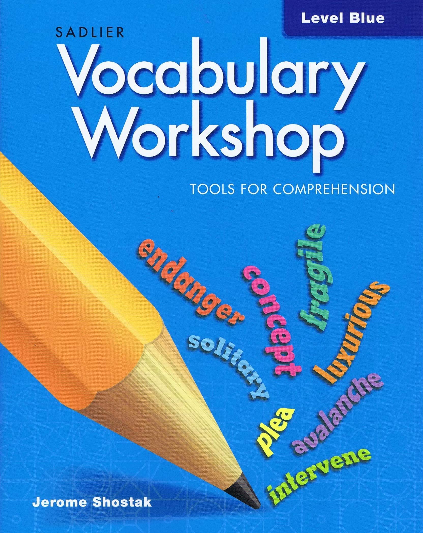 Level Blue 2021 Vocabulary Workshop Tools for Comprehension - Enhance Reading & Writing Skills for Students & Educators