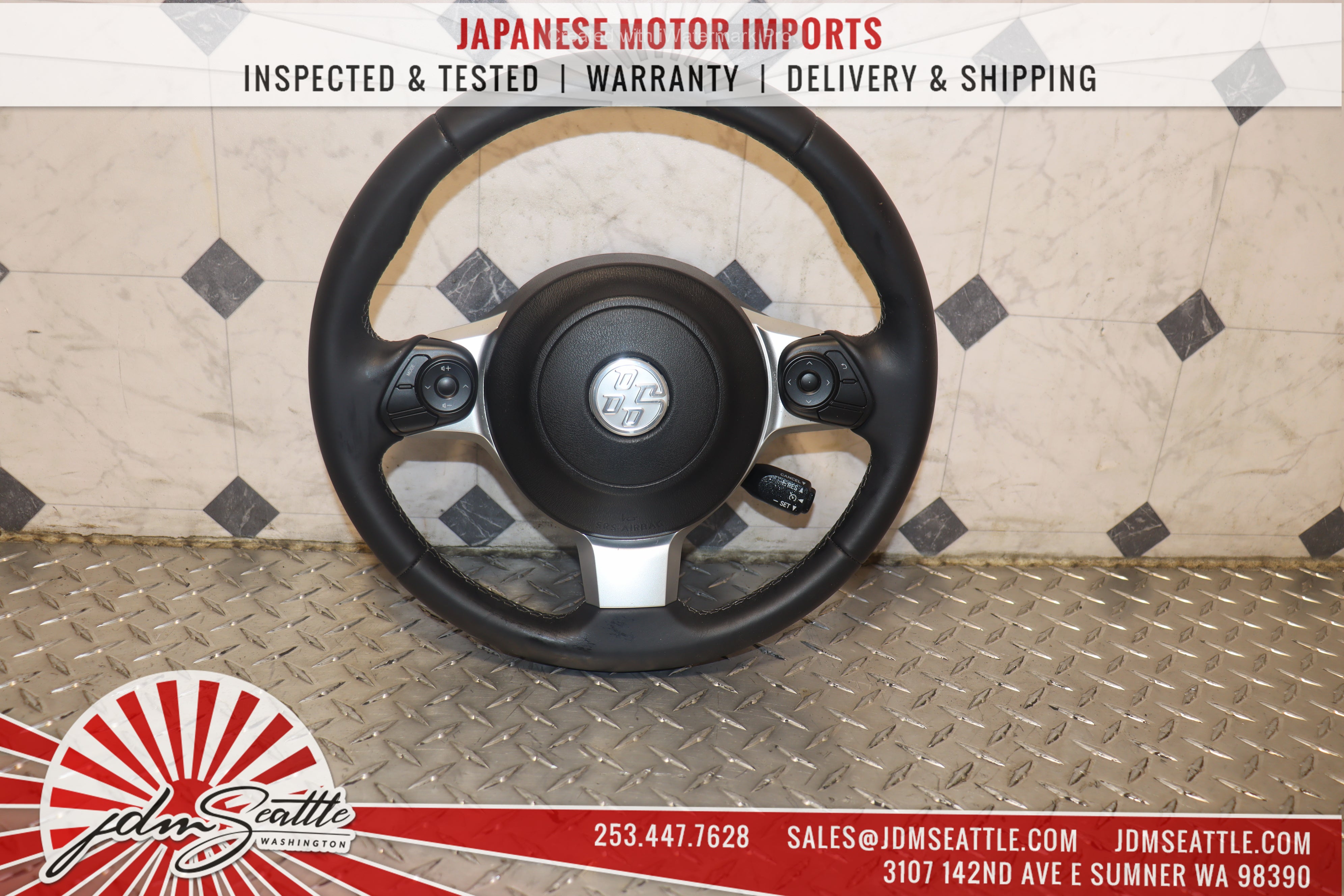 JDM Toyota 86 OEM Steering Wheel 2017-2022 - Genuine Replacement Part for Enhanced Driving Experience | Perfect for Car Enthusiasts & DIY Upgrades
