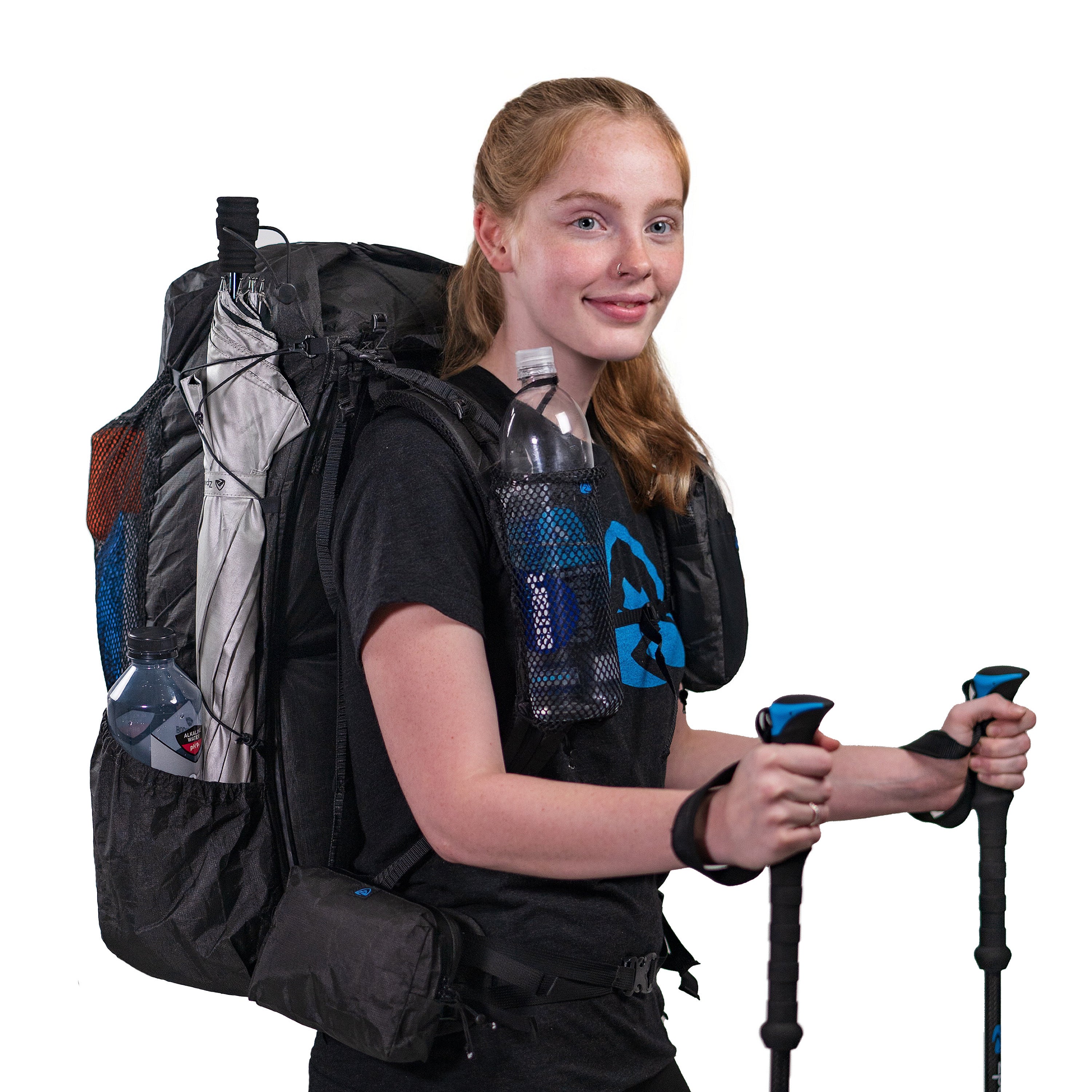 Arc Haul Ultra 50L Backpack - Lightweight Hiking Backpack for Men & Women - Waterproof Travel Backpacking Pack - Perfect for Camping, Trekking & Outdoor Adventures