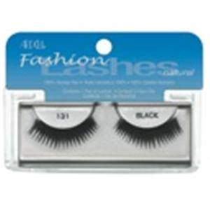 Ardell Fashion Lashes 131 Black - Natural Looking False Eyelashes for Everyday Wear & Special Occasions