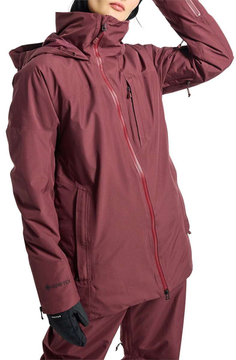 Burton Women's Pillowline GORE-TEX Insulated Jacket 2024 - Waterproof Winter Coat for Skiing, Snowboarding & Outdoor Adventures
