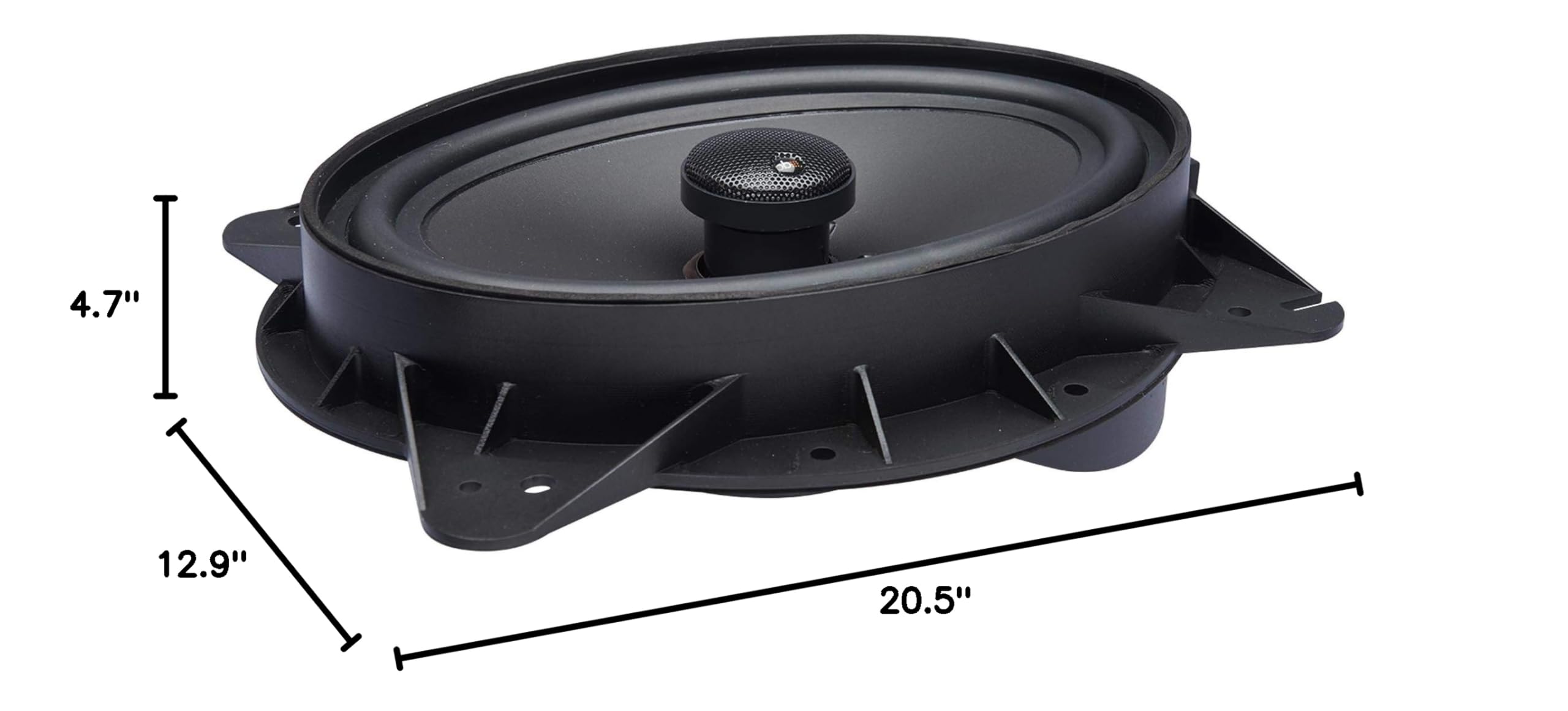 PowerBass OE692-TY 6x9 Inch Coaxial Car Speakers - Direct Replacement for Toyota Vehicles - Premium Sound Upgrade for Camry, Corolla, RAV4 - Perfect for Music Lovers & Road Trips