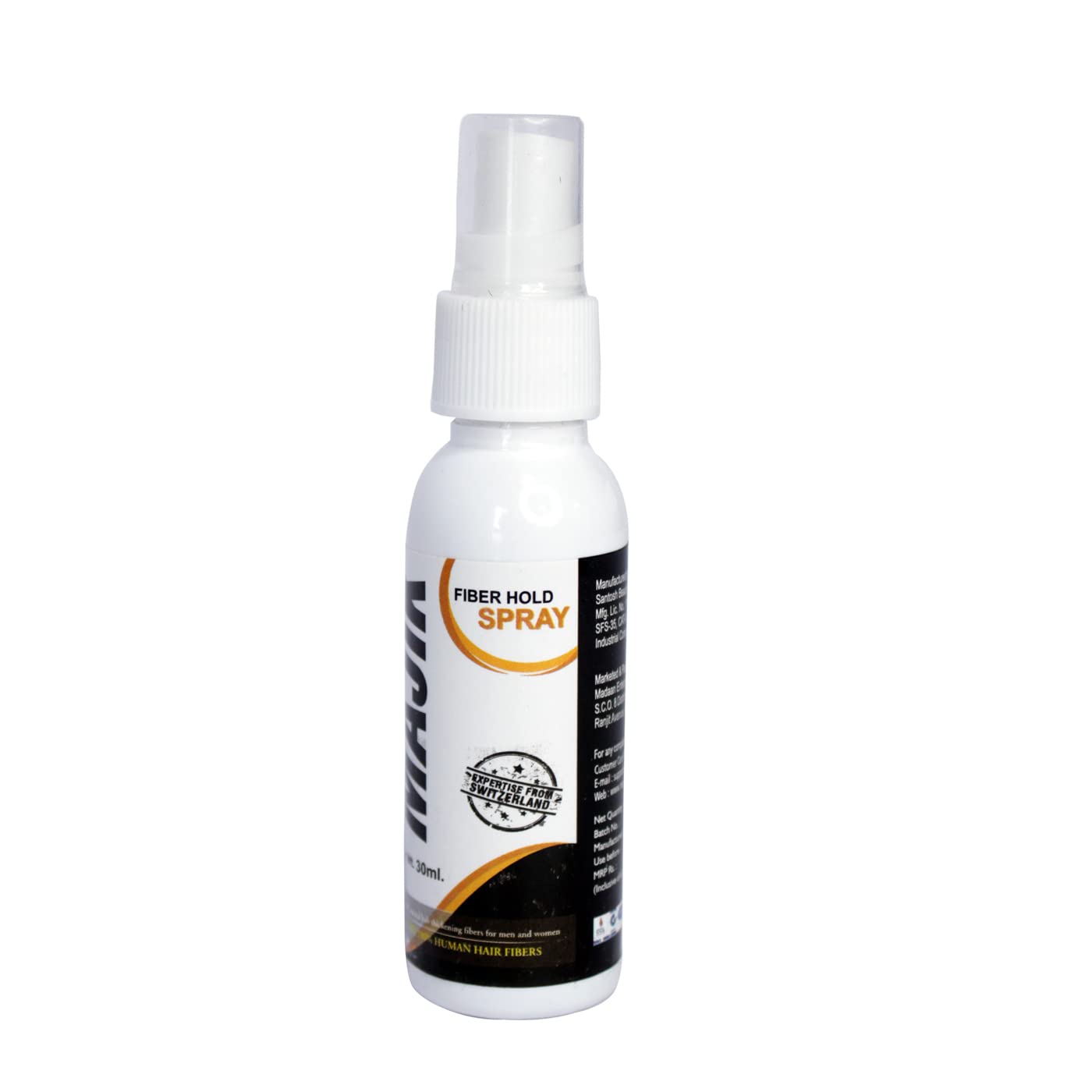 Baal Fiber Hold Spray for Men & Women - Hair Loss Treatment & Volumizing Spray (30ml) | Strengthens & Thins Hair for Natural Look | Perfect for Daily Styling & Special Occasions