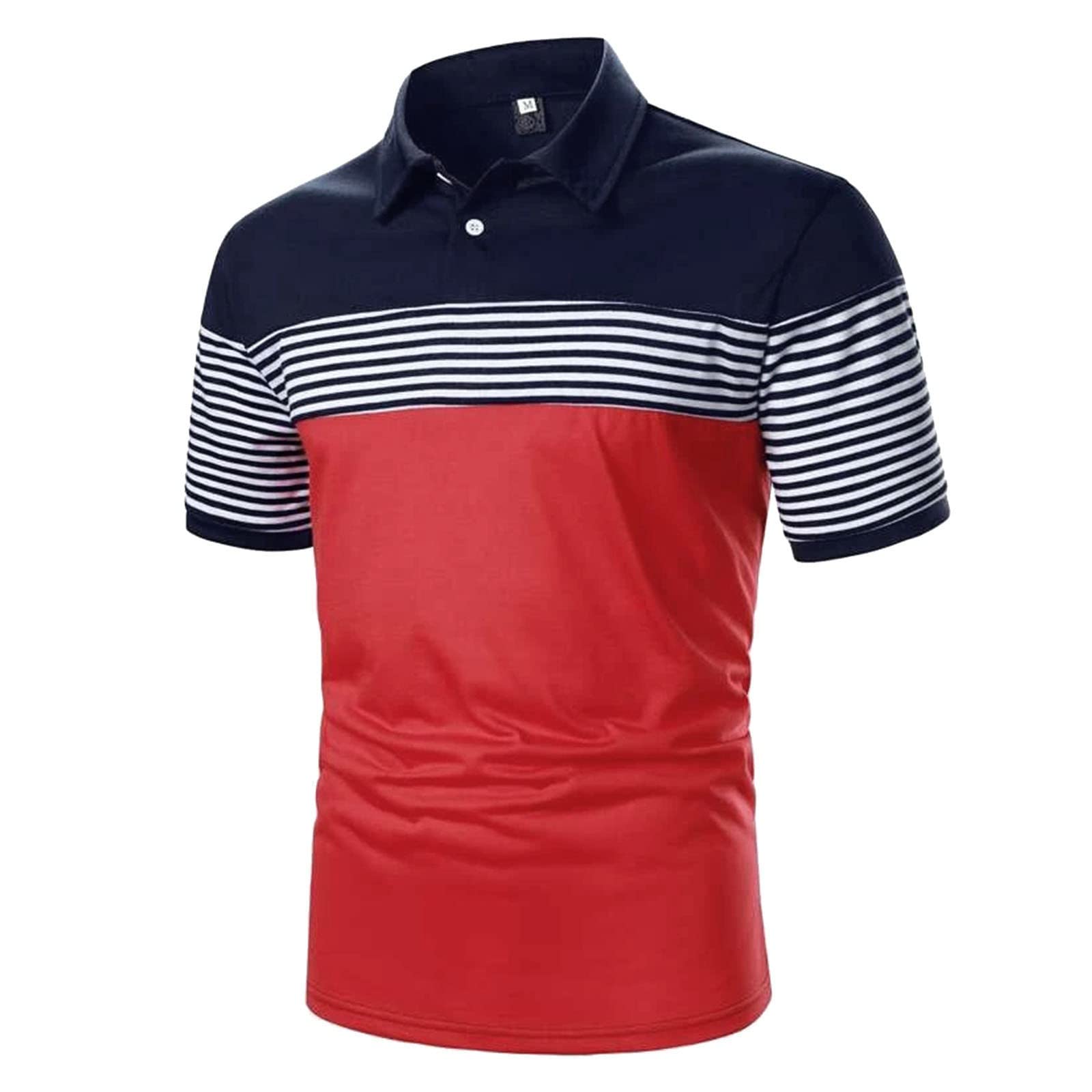 Men's Polo Shirt Short Sleeve Breathable Cotton Golf & Casual T-Shirt | Activewear for Sports, Work & Everyday Wear