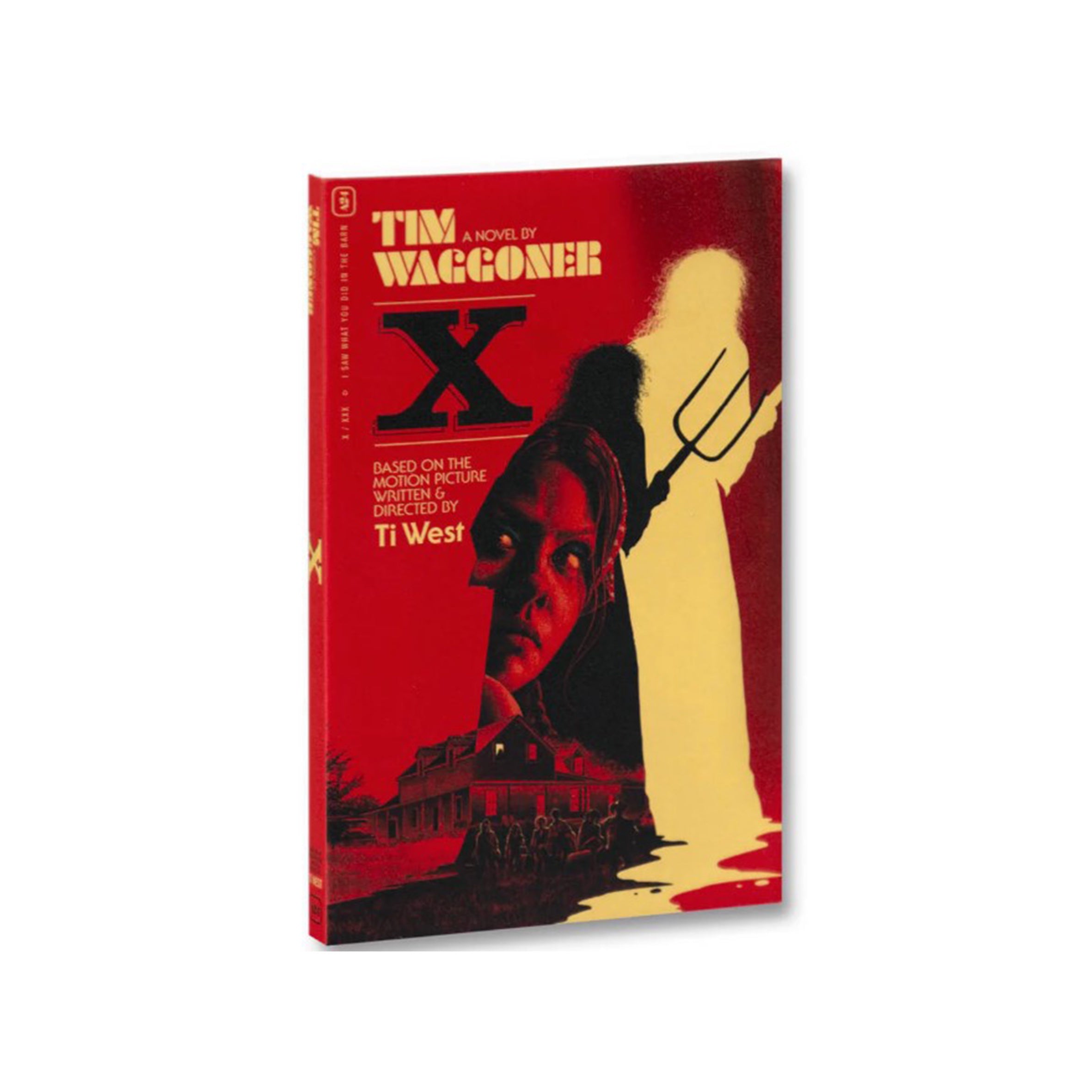 A24: X The Novel - Softcover Edition | Horror Thriller Book for Fans of A24 Films | Perfect for Collectors and Movie Enthusiasts