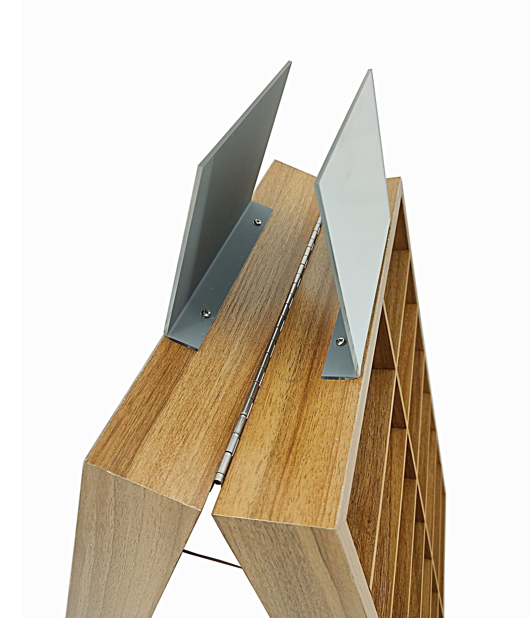 FixtureDisplays® 28-Slot Eyeglass Organizer - 6.5x2x2.6