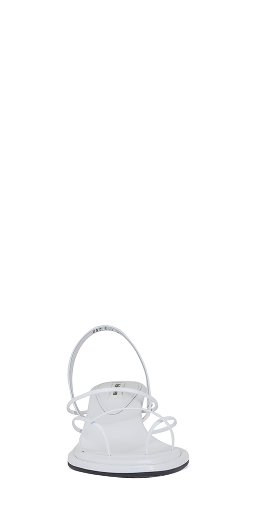 Garo Leather Sandals for Women - White Comfortable Handmade Summer Sandals | Beach, Vacation & Casual Wear