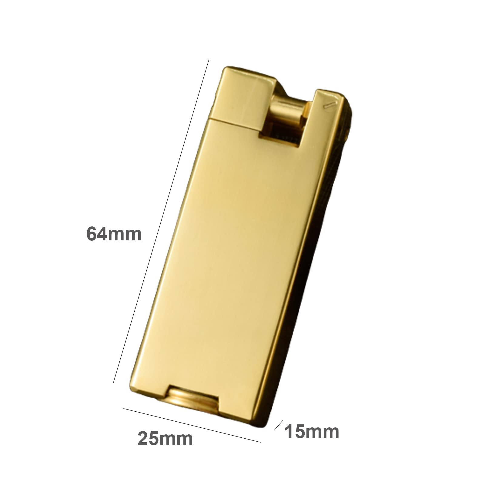 Vintage Windproof Brass Kerosene Lighter for Outdoor & Camping